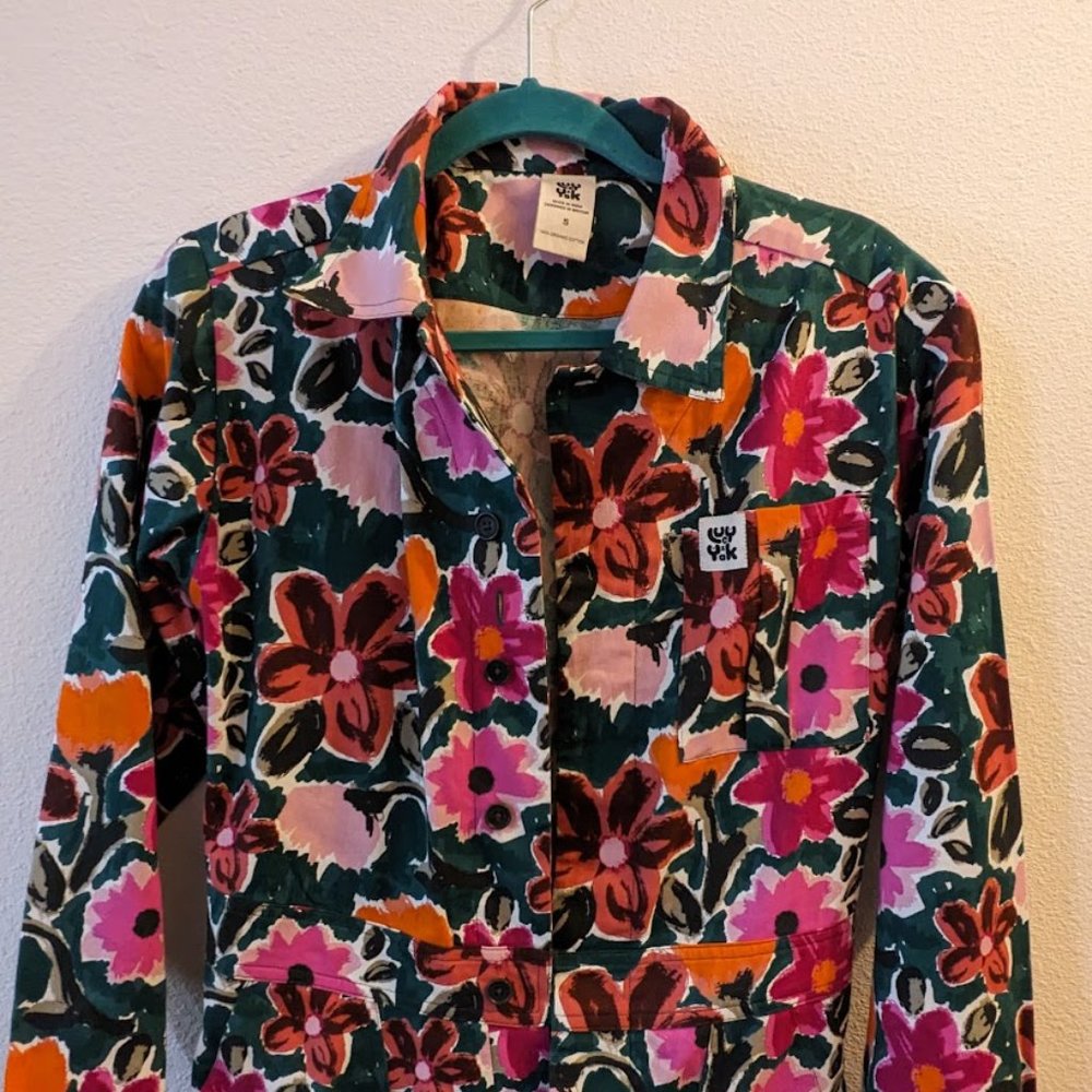 Lucy & Yak Carmen Boilersuit in Wilderly Print - Limited Edition